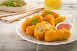 Homemade Mozzarella Breadsticks